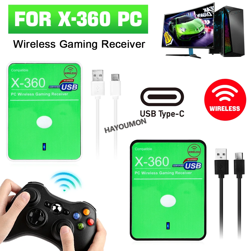 Pc Gaming Windows 7 - Bezprzewodowy odbiornik gier USB Konwerter kontrolera