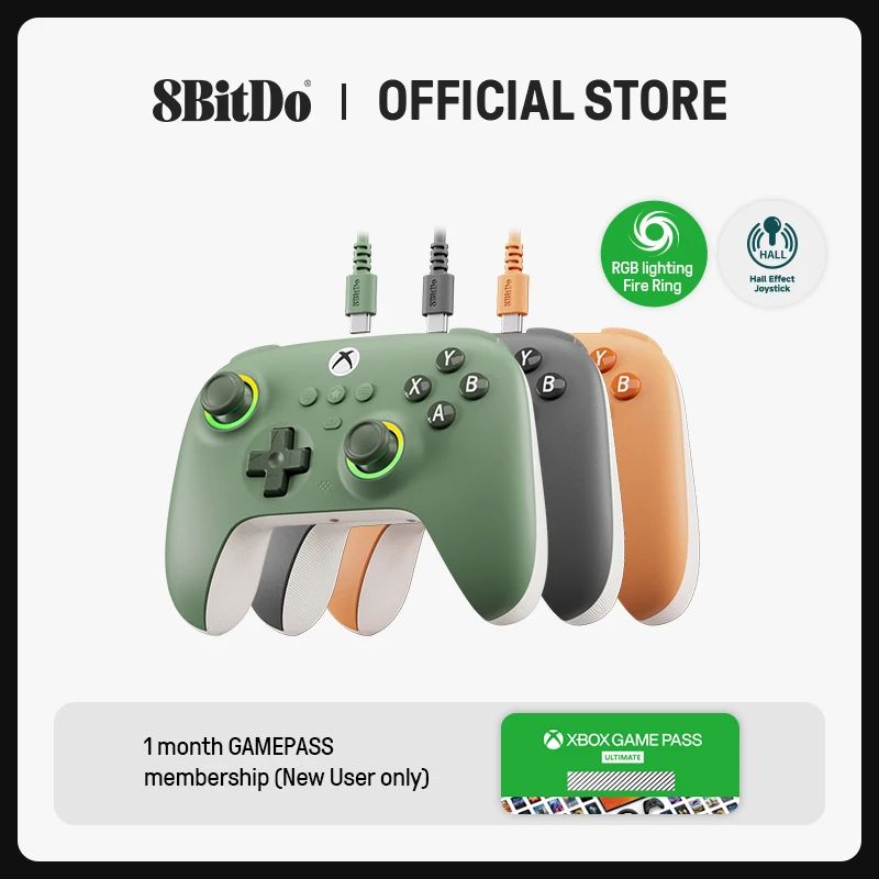Pc Gaming Xbox - Przewodowy kontroler gier 8BitDo Ultimate C