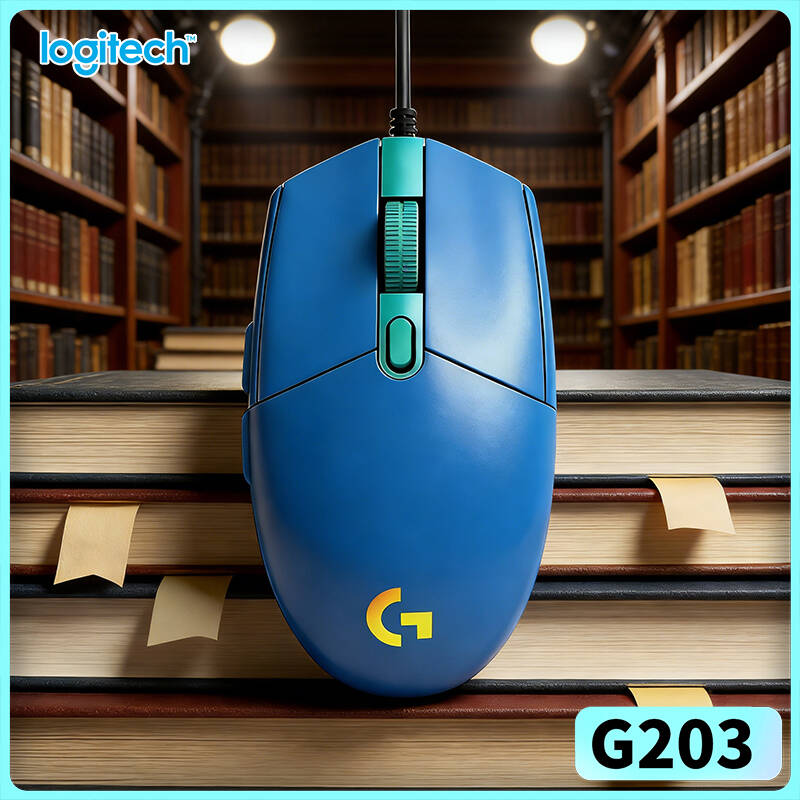 Logitech Mouse G203 - Mysz gamingowa Logitech G203 LIGHTSYNC 8000