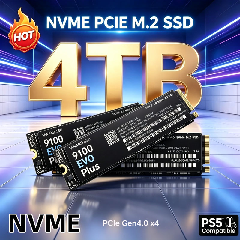 Pc Gaming Second - Wewnętrzny dysk SSD M.2 NVMe 9100