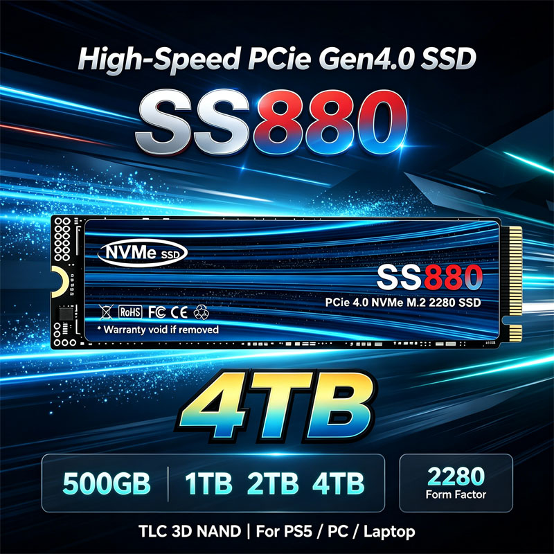 Pc Gaming Vs Ps5 - Wewnętrzny dysk SSD M.2 NVMe SS880