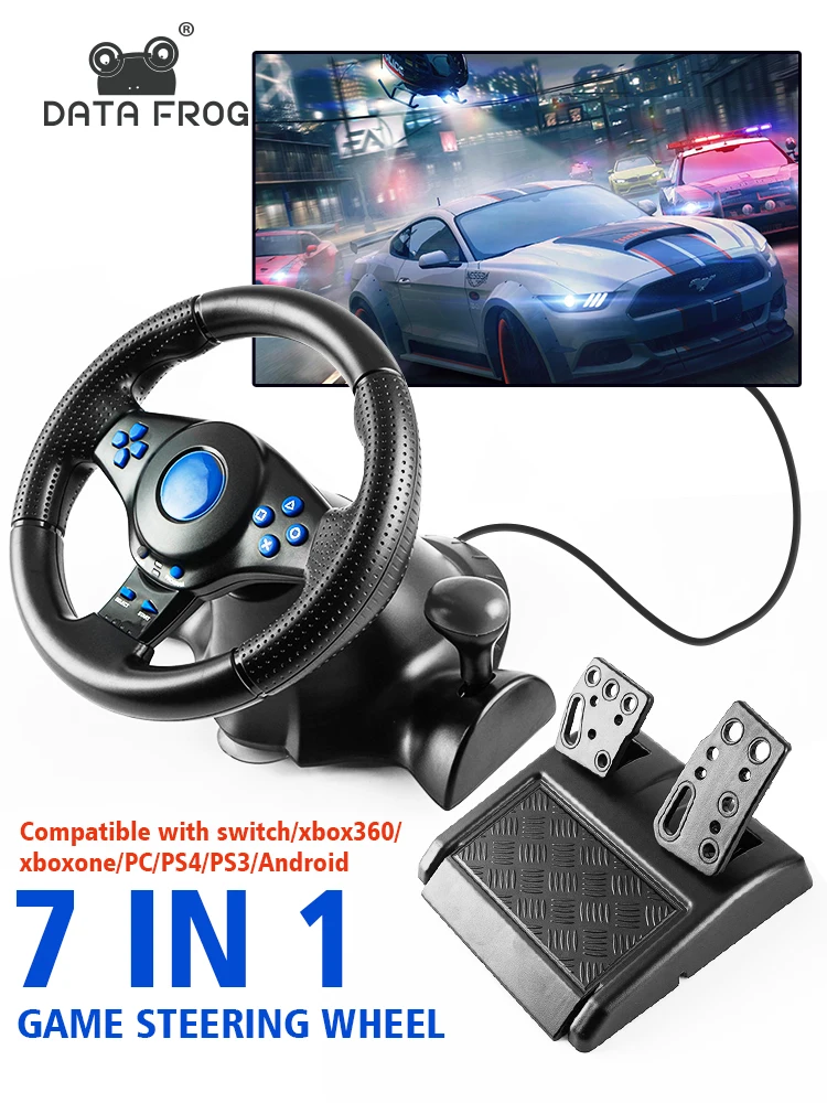 Pc Gaming Windows 7 - Kierownica wyścigowa DATA FROG z funkcją