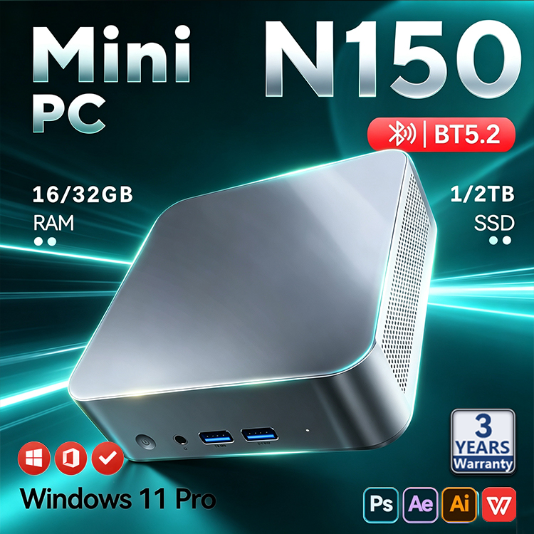 2026 Intel N150 Mini PC Przeno – Pc Gaming Second recenzja i cena