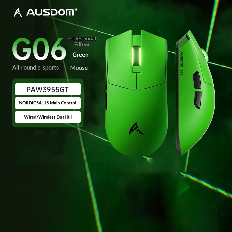 Mysz gamingowa AUSDOM G06 8K P – Pc Gaming Valorant recenzja i cena